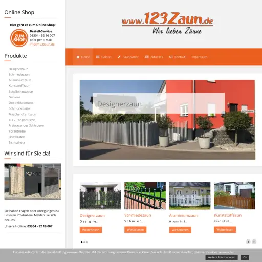 123 Zaun Handel Bernhard Drobbe