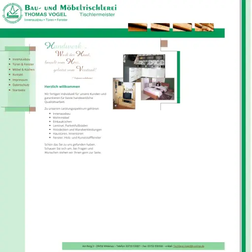 Bau- und Möbeltischlerei Thomas Vogel