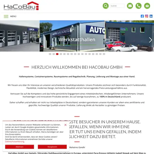 Hacobau Hallen und Container Systeme GmbH