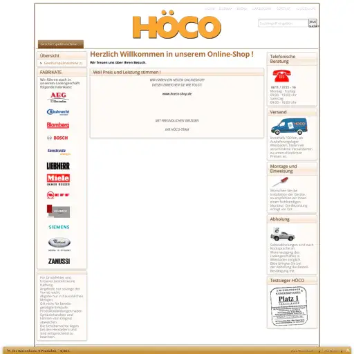HÖCO Elektro - Hausgeräte Handelsgesellschaft mbH