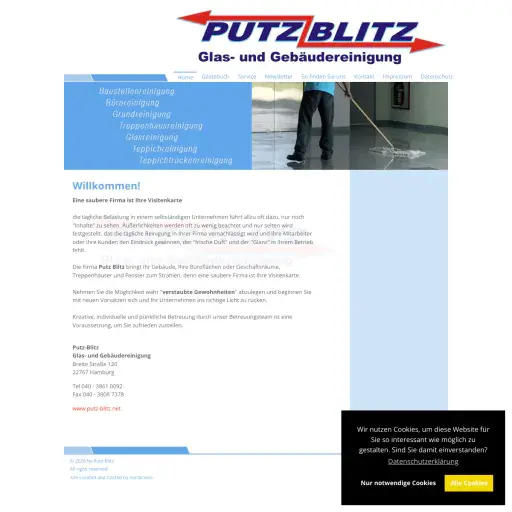 Putz-Blitz Glas- und Gebäudereinigung
