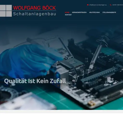 Wolfgang Böck Schaltanlagenbau